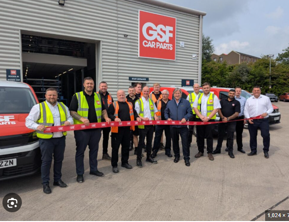 Behind the scenes filming at GSF Car Parts Birmingham